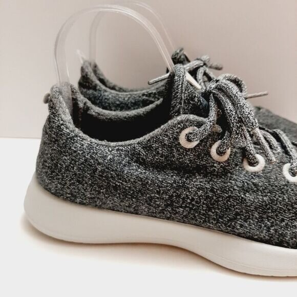 ALLBIRDS Wool Runners Classic Low-Top Comfort Lace-Up Shoes Gray Sz 10 - Picture 4 of 16